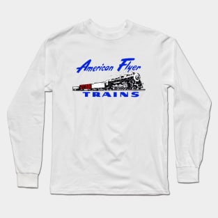 American Flyer. Model Trains. Long Sleeve T-Shirt